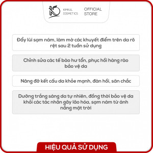 Combo dưỡng Trắng - giảm Nám - chống Lão Hóa ban ngày