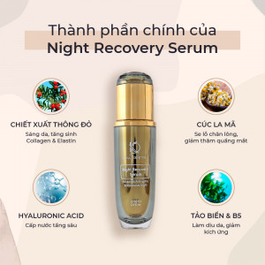 Serum dưỡng da Đêm KimKul Night Recovery 60ML - Dưỡng trắng da, giữ ẩm, chăm sóc da vào ban đêm