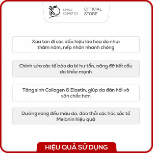 Bộ dưỡng Da - chống Lão Hóa cho Nam KimKul bao gồm : Night Recovery 60ML + Serum Pro Acne Solution 30ML + Skin Perfect 30 Plus 30G + Face Night Cream 30G + Hộp 8 mặt nạ Seaweed Bio-Cell Mask