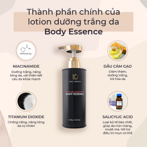 Kem Body trắng da KimKul Body Essence 300G - Kem Body dưỡng trắng makeup chống nắng giúp dưỡng trắng da ngừa lão hóa