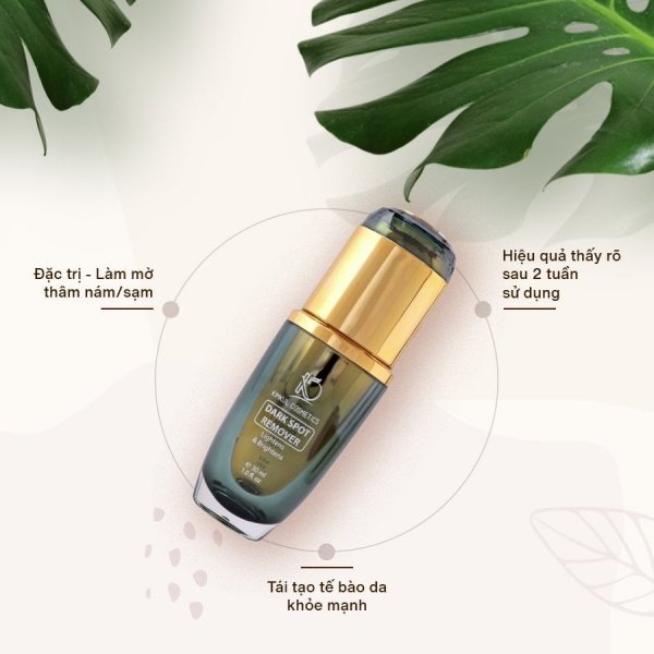 Serum giảm thâm Nám KimKul Dark Spot Remover 30ML - Serum huyết thanh hỗ trợ xóa Nám, phục hồi tổn thương da thâm, xạm, nám - Màu sắc Vàng , Đen Dung tích 30ml